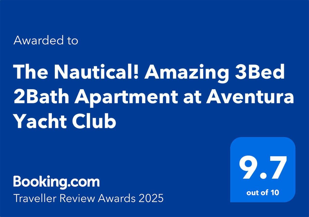The Nautical! Amazing 3Bed 2Bath Apartment At Aventura Yacht Club Ngoại thất bức ảnh