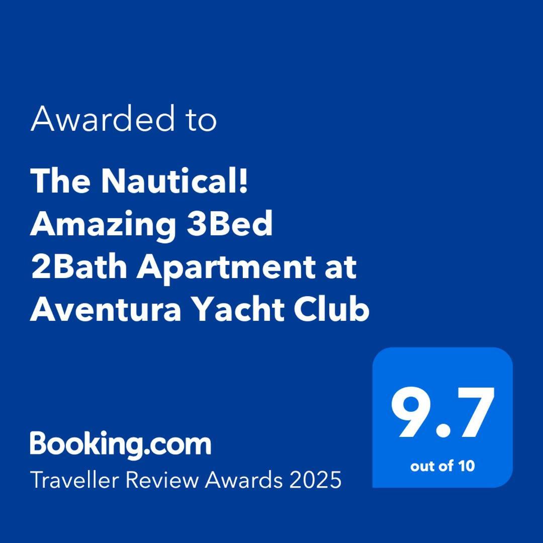 The Nautical! Amazing 3Bed 2Bath Apartment At Aventura Yacht Club Ngoại thất bức ảnh